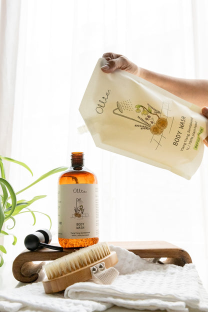 Ollie Body Wash (Sandalwood/Ylang Ylang) | Bodycare | The Green Collective SG