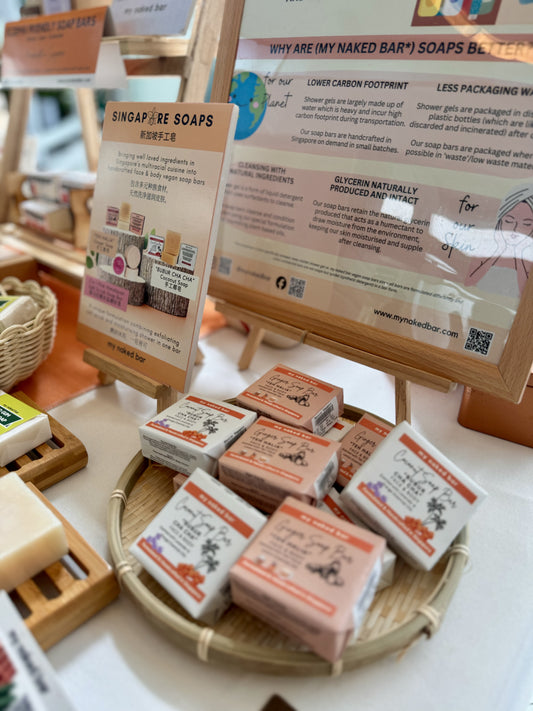 My Naked Bar Bubur Cha Cha Singapore Coconut Soap | Bodycare | The Green Collective SG