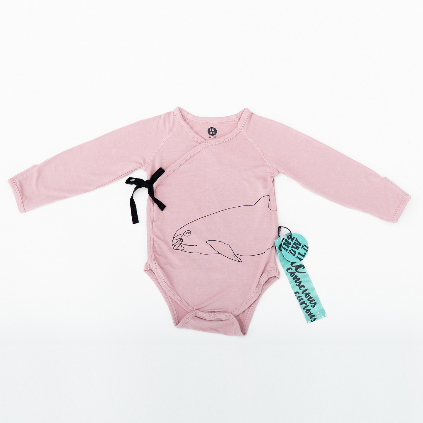 ikkikidz Vaquita Onesie | Purchase at The Green Collective