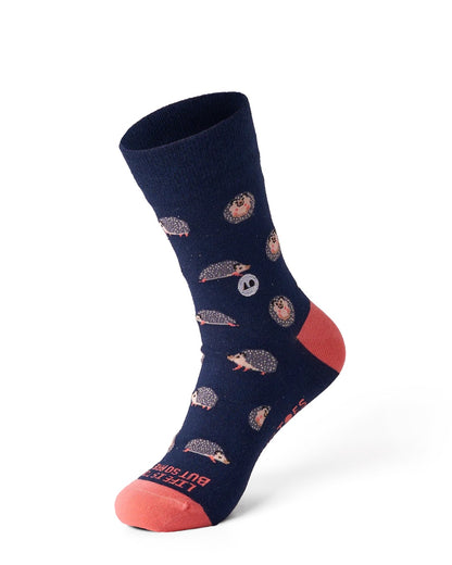 Talking Toes Tough Hedgehog Crew Sock | Other Accessories | The Green Collective SG