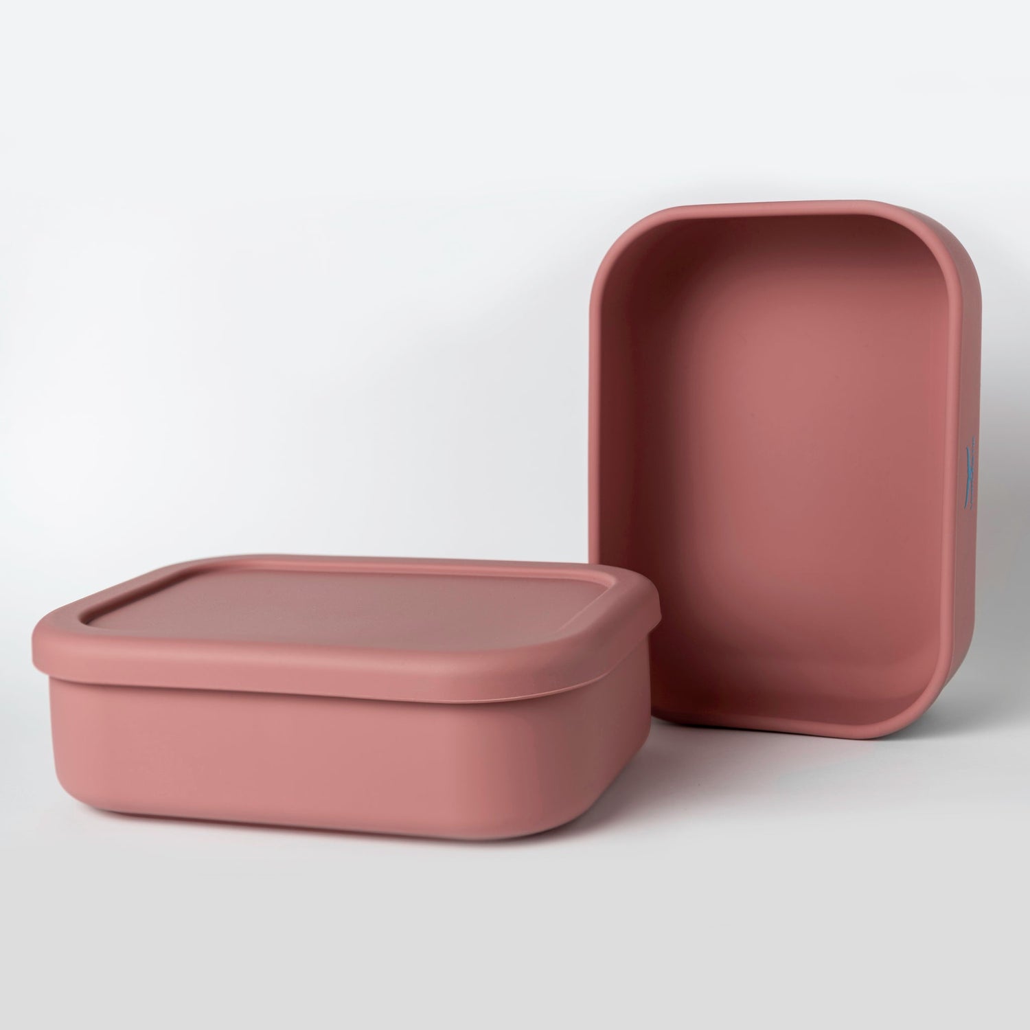 Unplastik Rectangle Lunch Box with NO Compartments - Pink | Food Storage | The Green Collective SG