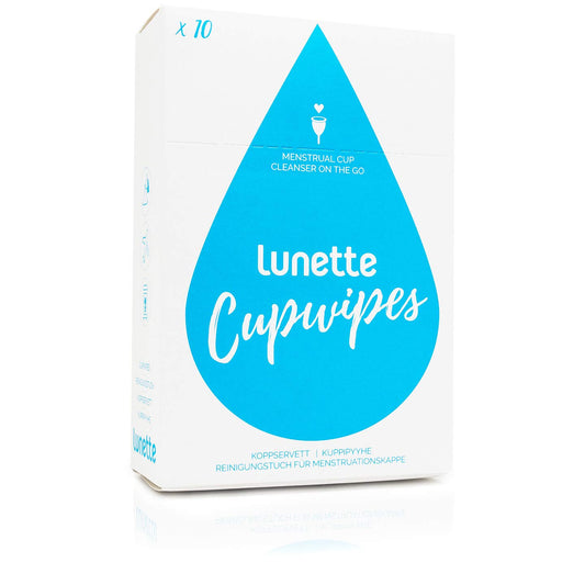 Lunette CupWipes | period cups and discs | The Green Collective SG