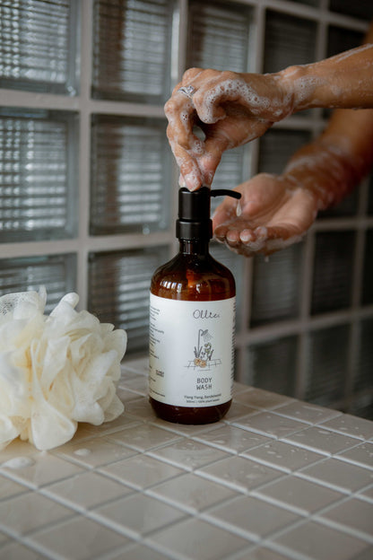 Ollie Body Wash (Sandalwood/Ylang Ylang) | Bodycare | The Green Collective SG