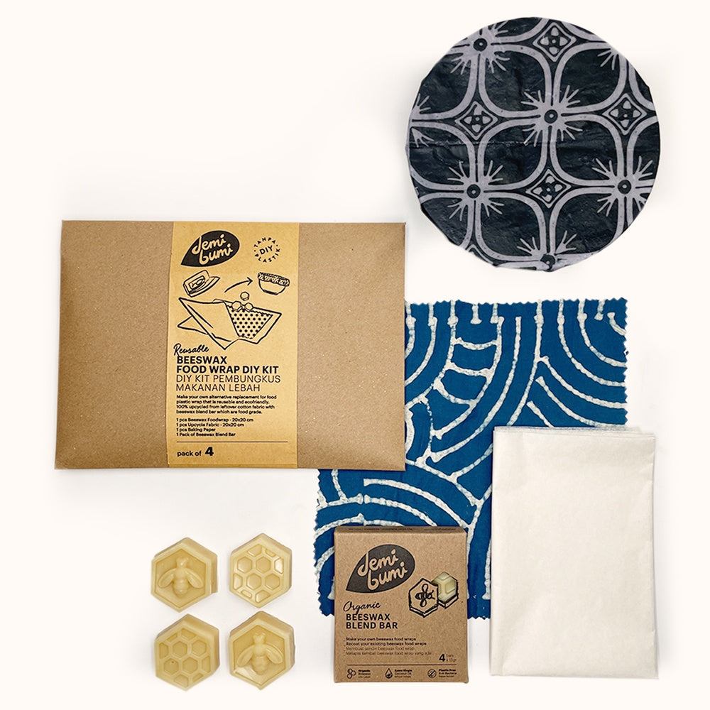 DB Beeswax Food Wrap Kit | Food Storage | The Green Collective SG