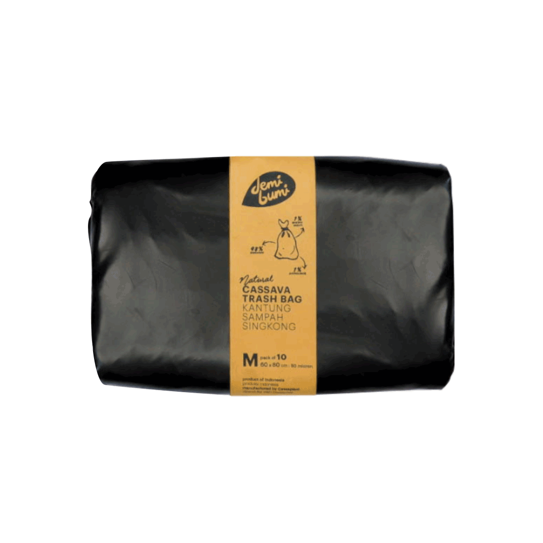 Demibumi Cassava Trash Bag (M) | Get it at The Green Collective