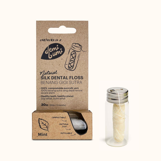 DB Natural Silk Dental Floss | oral care | The Green Collective SG