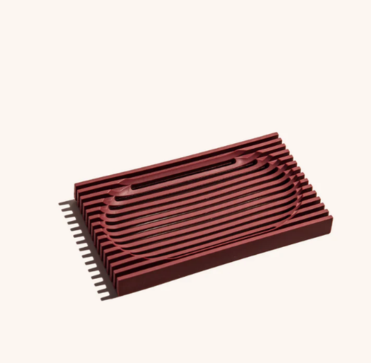 Lattice Soap Dish - Maroon | Home | Home