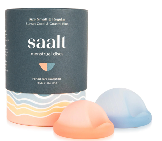 Saalt Menstrual Discs Duo | period cups and discs | The Green Collective SG